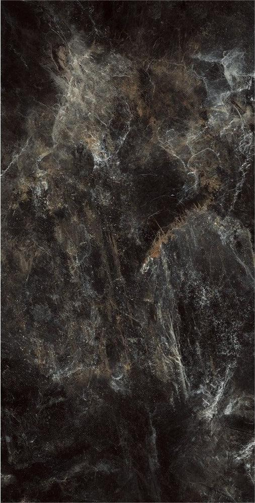 Gresie rectificata portelanata, tip marmura, SG Miracle Full Lap 1. 60x120 cm, negru, finisaj lucios [3]
