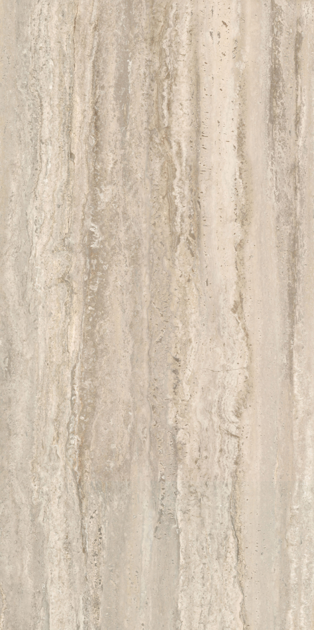 Gresie rectificata portelanta, tip travertin, Traverten Beige Matt 25620410, 60x120 cm, maro, finisaj mat [4]