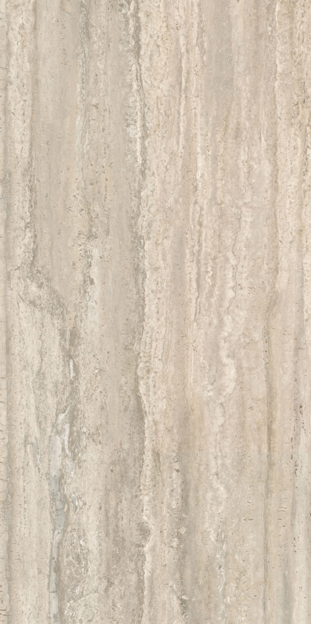 Gresie rectificata portelanta, tip travertin, Traverten Beige Matt 25620410, 60x120 cm, maro, finisaj mat [3]