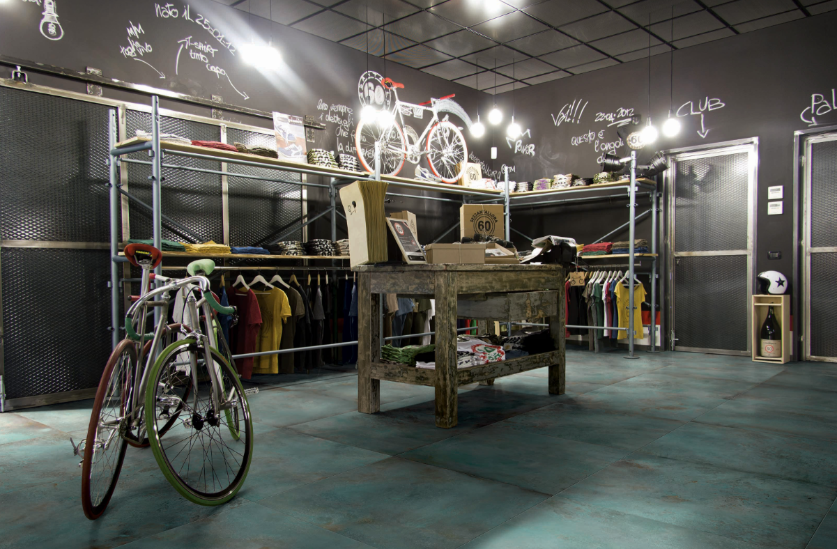 Gresie rectificata tip ciment, Alchemy Trace Mint 60X120cm, turcoaz, finisaj mat [6]