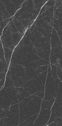 Gresie rectificata tip marmura Artstone Black 59.8x119.8, negru, finisaj mat [3]