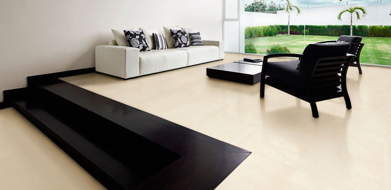 Gresie rectificata tip ciment, Beton Beige 59.6x59.6 cm, bej, finisaj mat [5]