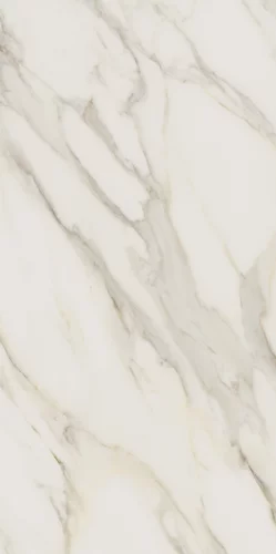 Gresie rectificata tip marmura Calacatta Sparkle Gold 59.8x119.8, alb, finisaj mat [3]