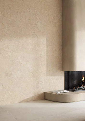 Gresie rectificata tip ciment Fortes Velvet Beige 119.8 x 119.8, bej, finisaj mat [5]