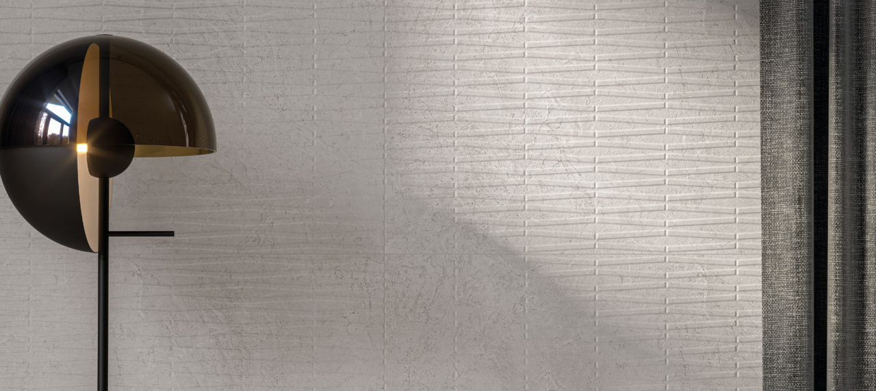 Gresie rectificata tip ciment Freeland Tesla White 60X120cm, alb, finisaj mat [2]