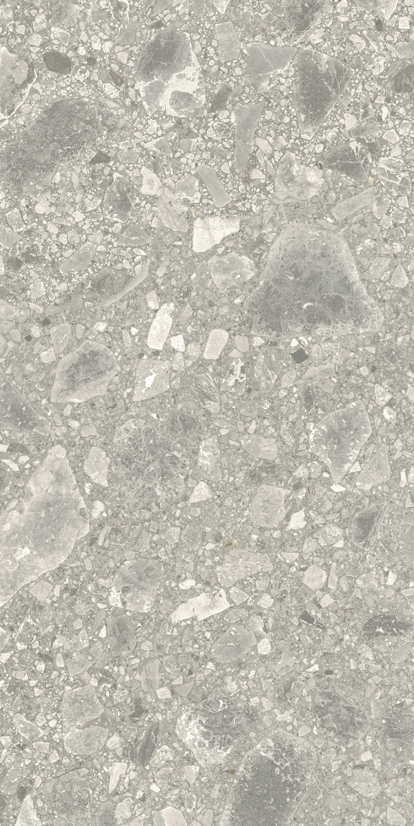 Gresie rectificata tip piatra, Portraits Brera 60X120cm, gri, finisaj mat [2]