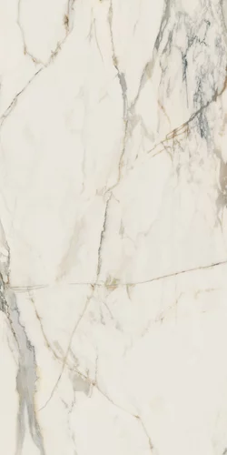 Gresie rectificata tip marmura Passion White 59.8 x 119.8, alb, finisaj mat [4]