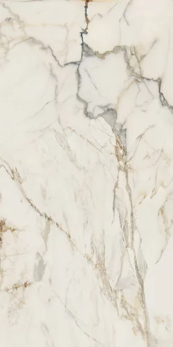 Gresie rectificata tip marmura Passion White 59.8 x 119.8, alb, finisaj mat [3]