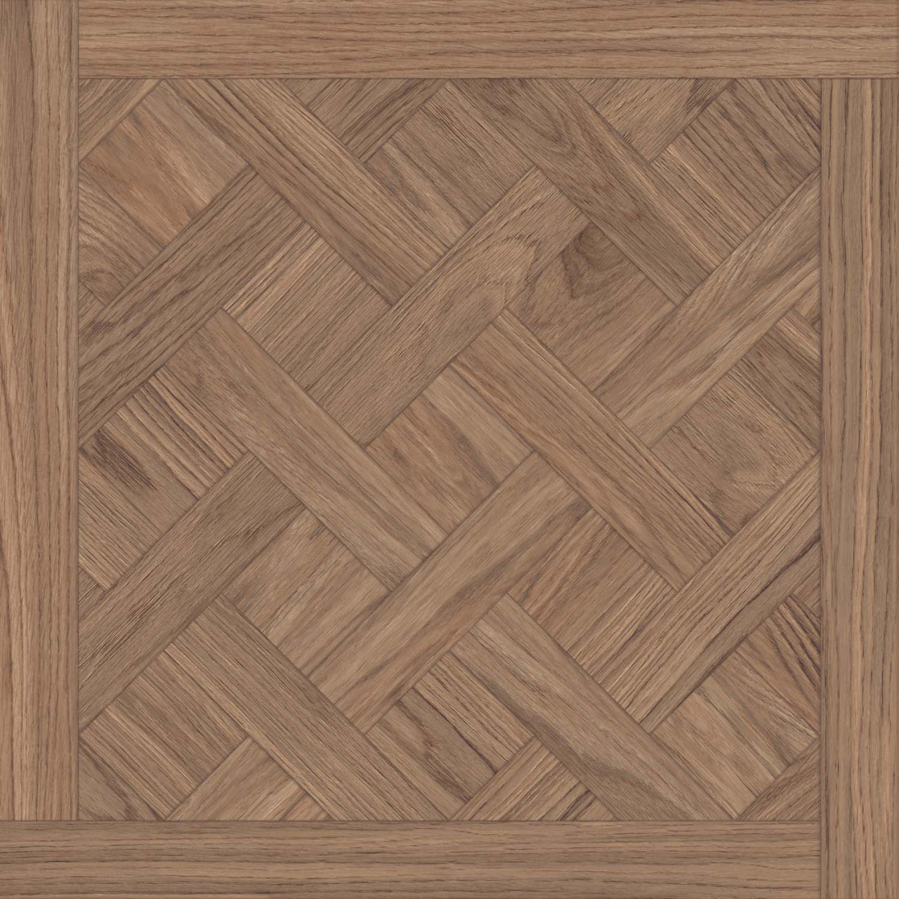 Gresie rectificata tip lemn, INT C 3004, 80x80, maro, finisaj mat [2]