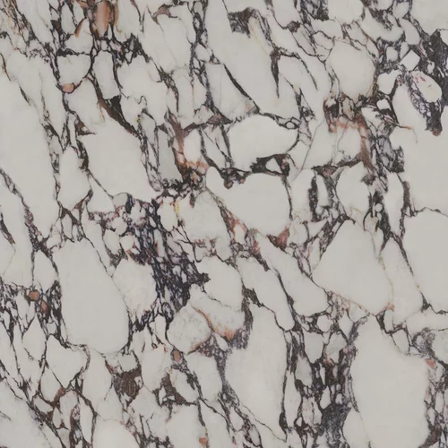 Gresie rectificata tip marmura Velvet Symphony Viola 119.8 x 119.8, alb, finisaj mat [2]