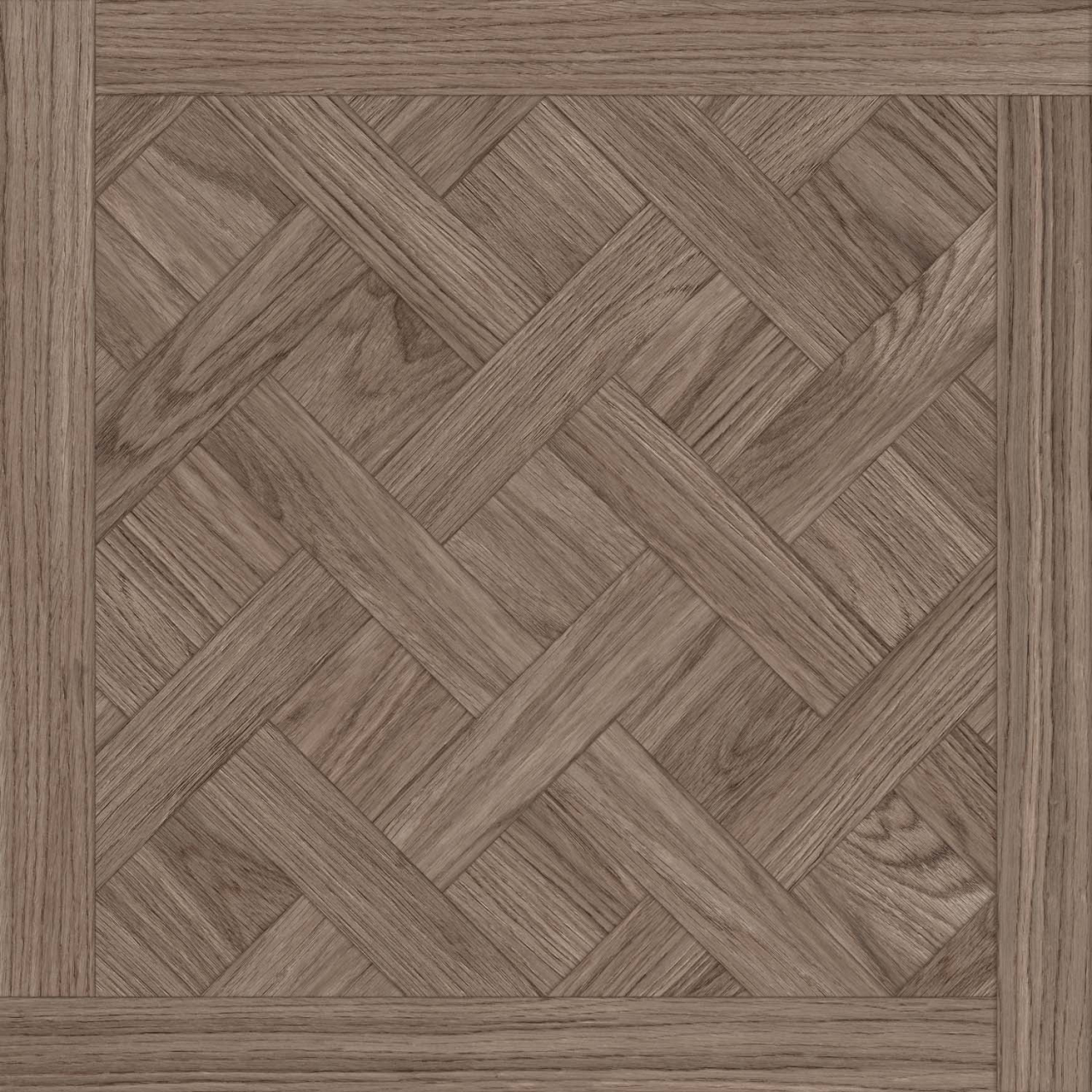 Gresie rectificata tip lemn, INT B 3005, 80x80, maro, finisaj mat [3]