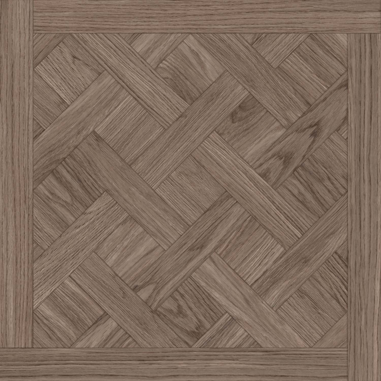 Gresie rectificata tip lemn, INT B 3005, 80x80, maro, finisaj mat [4]