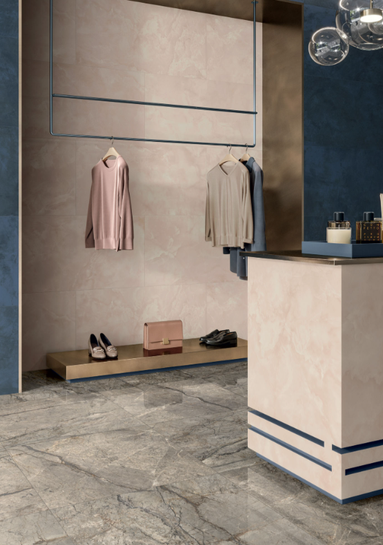 Gresie rectificata tip marmura, Anima Futura Amazing Silver 60X120cm, gri, finisaj mat [5]