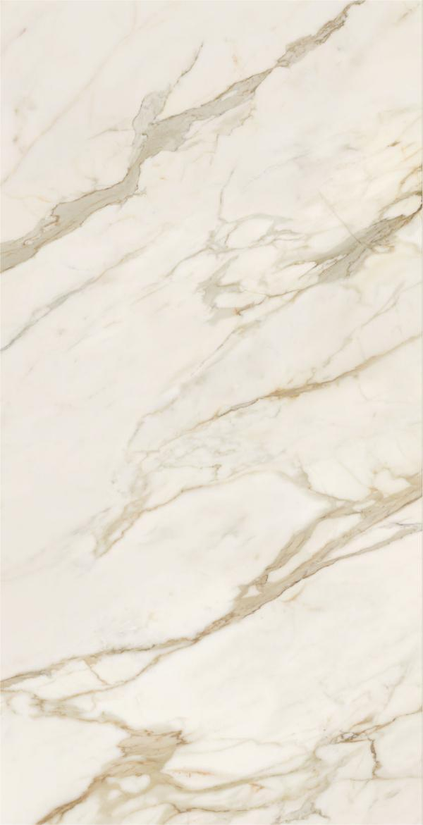 Gresie rectificata tip marmura, Anima Futura Golden White 60X120cm, alb, finisaj lucios [3]