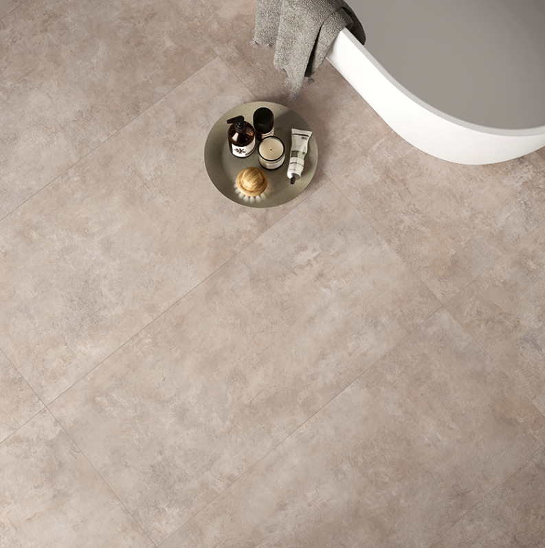 Gresie rectificata tip ciment, Find Dove 60X120cm, maro, finisaj mat [5]