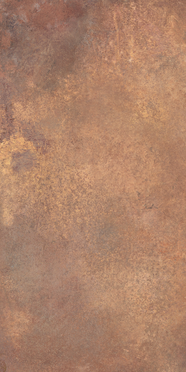 Gresie rectificata tip ciment, Alchemy Copper 60X120cm, caramiziu, finisaj mat [2]