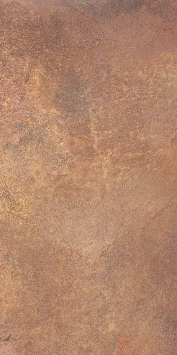Gresie rectificata tip ciment, Alchemy Copper 60X120cm, caramiziu, finisaj mat [3]