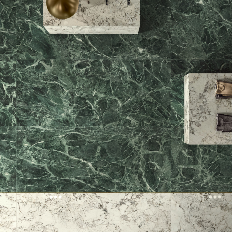 Gresie rectificata tip marmura, Anima Wonder Forest 60X120cm, verde, finisaj lucios [5]