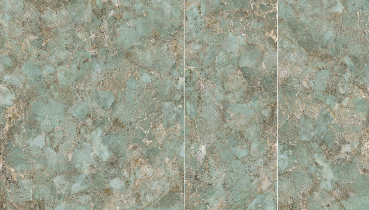 Gresie rectificata tip marmura, Anima Wonder Lagoo, 60X120cm, verde, finisaj lucios [4]