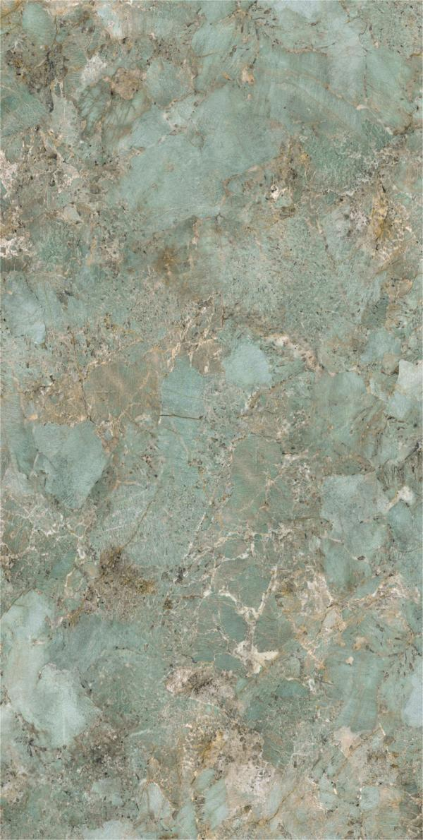 Gresie rectificata tip marmura, Anima Wonder Lagoo, 60X120cm, verde, finisaj lucios [2]