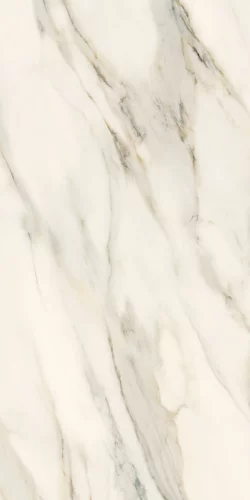 Gresie rectificata tip marmura Calacatta Sparkle Gold 59.8x119.8, alb, finisaj lucios [2]