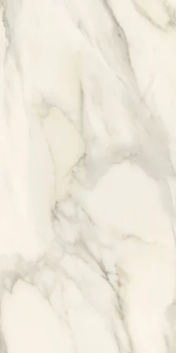 Gresie rectificata tip marmura Calacatta Sparkle Gold 59.8x119.8, alb, finisaj lucios [5]