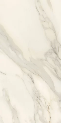 Gresie rectificata tip marmura Calacatta Sparkle Gold 59.8x119.8, alb, finisaj lucios [3]