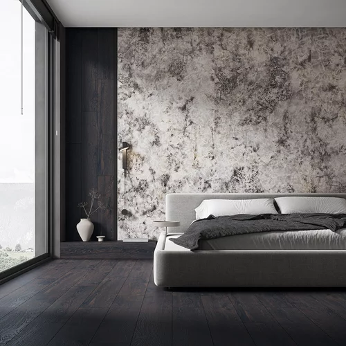 Gresie rectificata tip marmura Cristal Cathedral Naturale 59.8x119.8, alb-negru, finisaj semilucios [5]