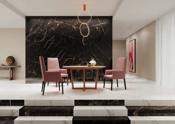 Lastra - Gresie portelanata XXL, Impulsive Black 119.8 x 279.8, negru, finisaj lucios [5]