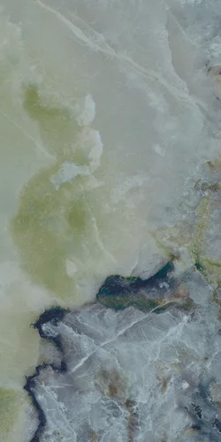 Gresie rectificata tip marmura Invisible Green 59.8 x 119.8, turcoaz, finisaj lucios [4]