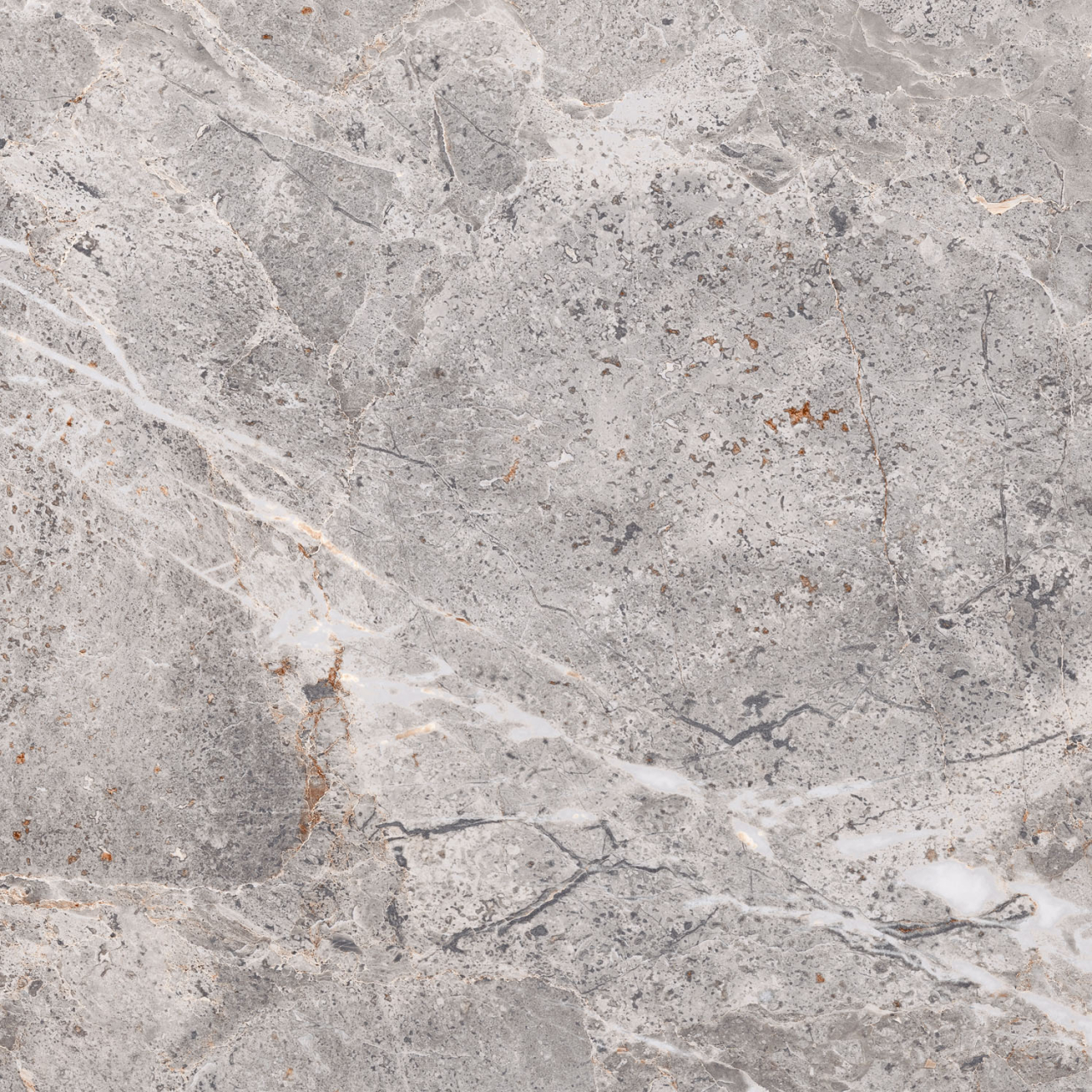 Gresie rectificata tip piatra, Maine Acero 59.6x59.6 cm, gri, finisaj mat [4]