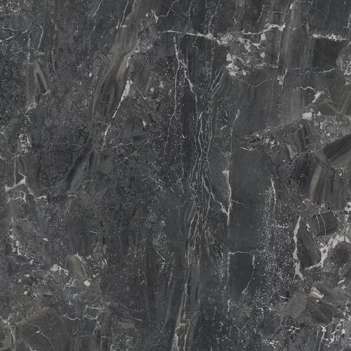 Gresie rectificata tip marmura North Black Cathedral 119.8 x 119.8, negru, finisaj semilucios [3]