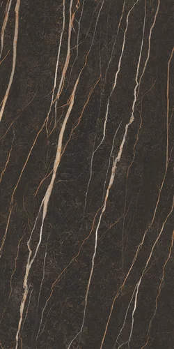 Gresie rectificata tip marmura Pleasure Brown 59.8 x 119.8, negru, finisaj mat [2]