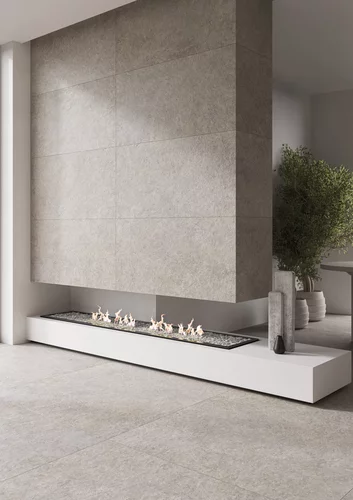 Gresie rectificata tip ciment Urban Champagne Taupe 59.8 x 119.8, gri, finisaj mat [5]