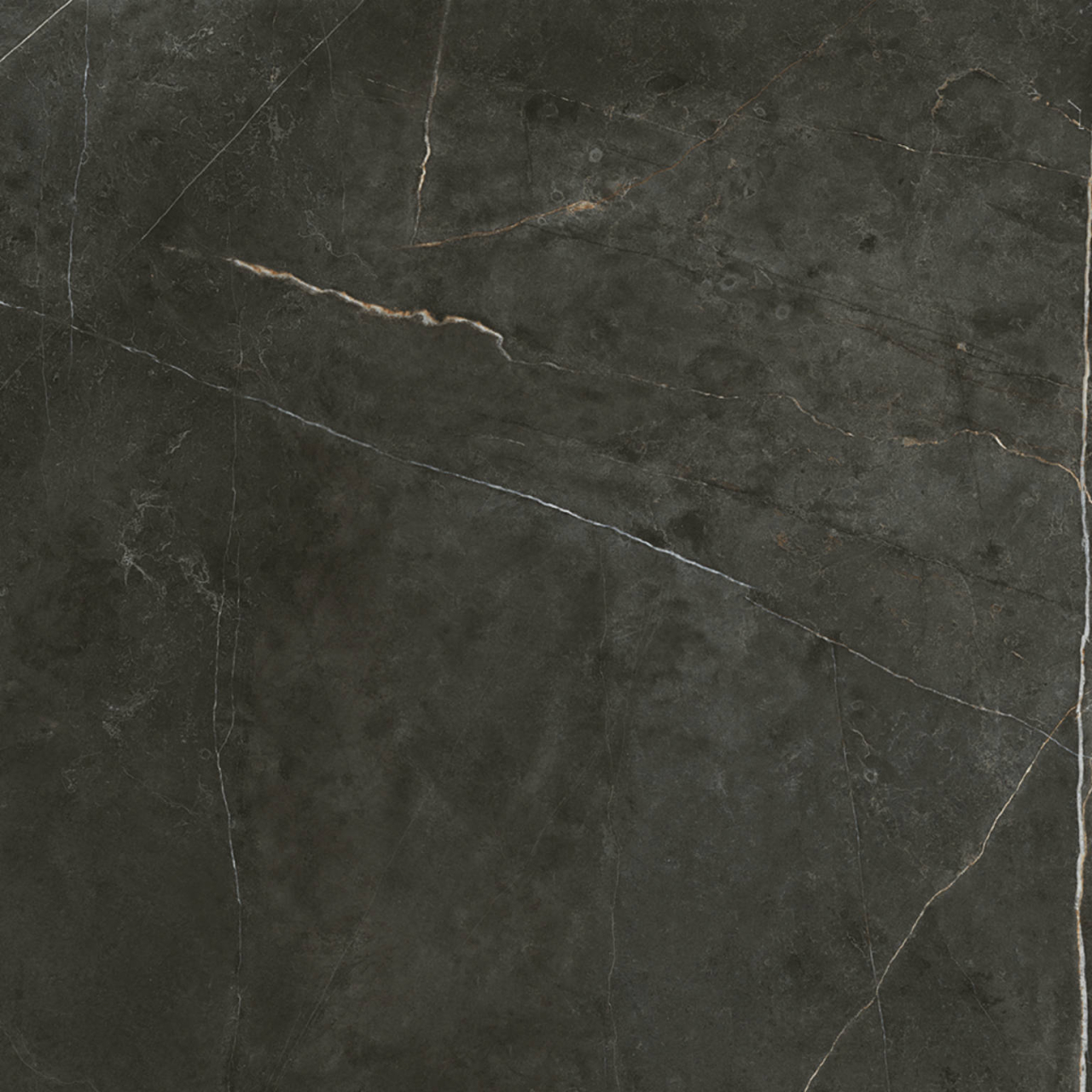 Gresie rectificata tip marmura, Vernazza Negro 59.6x59.6 cm, negru, finisaj mat [3]