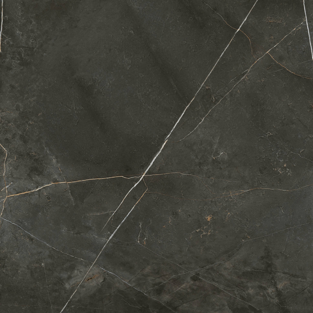 Gresie rectificata tip marmura, Vernazza Negro 59.6x59.6 cm, negru, finisaj mat [2]