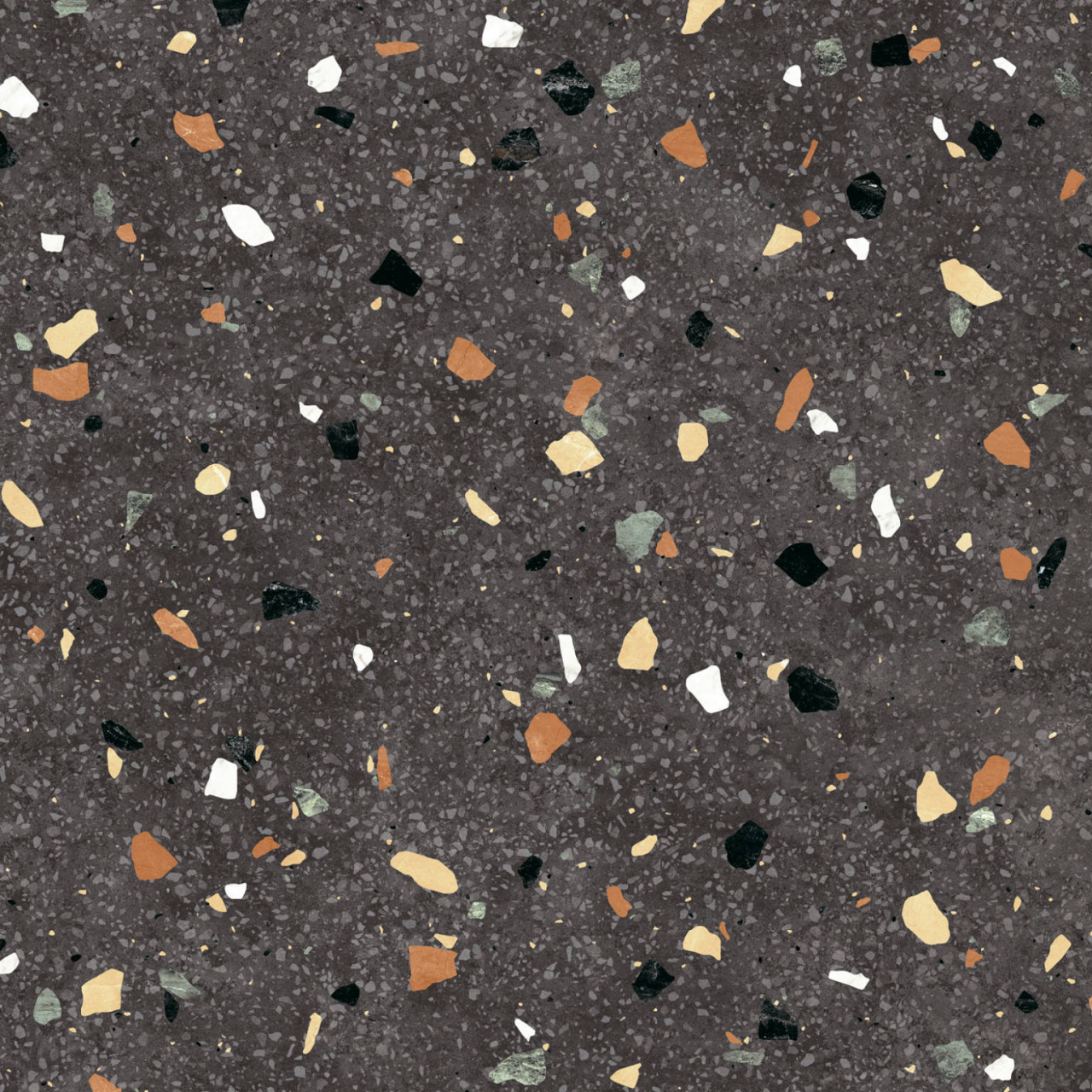 Gresie rectificata tip piatra, Galaxy Negro 59.6x59.6 cm, negru, finisaj mat [2]