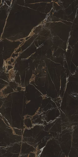 Gresie rectificata tip marmura Impulsive Black 59.8 x 119.8, negru, finisaj lucios [3]