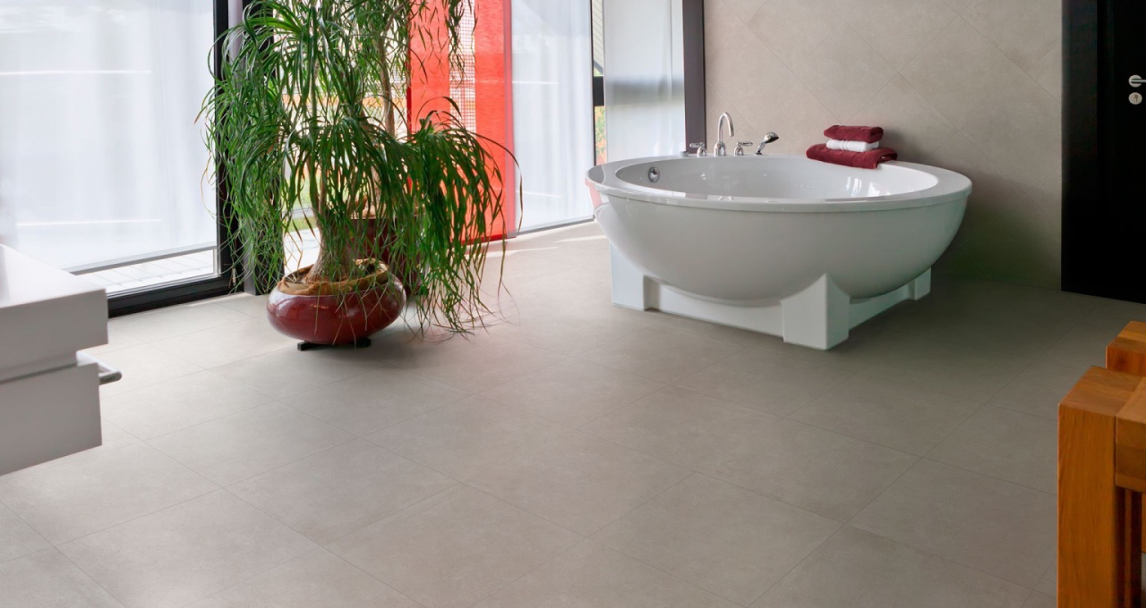 Gresie rectificata tip piatra, Kreaton Gris 59.6x59.6 cm, gri, finisaj mat [5]