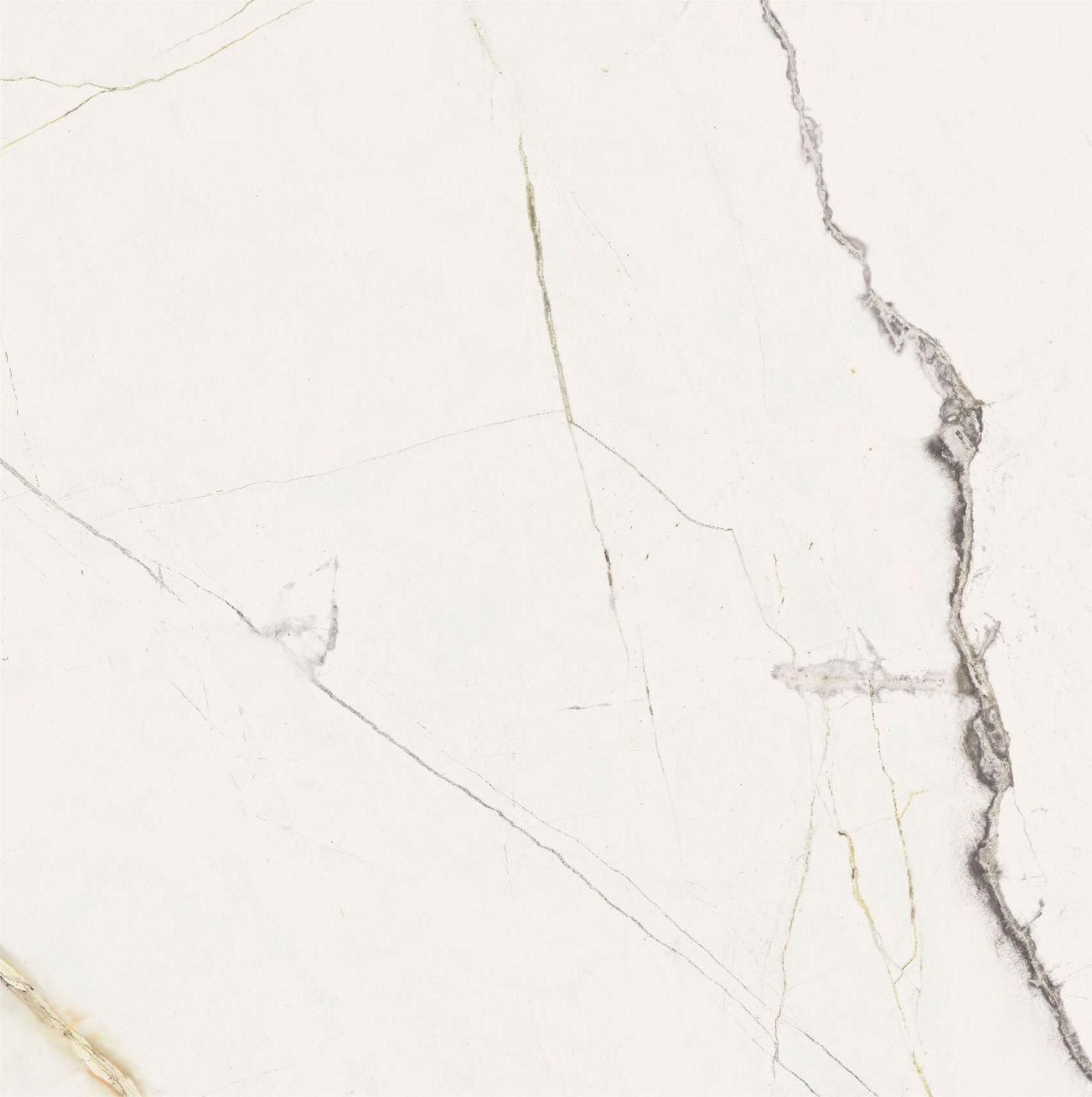 Gresie tip marmura Lilo Bianco 59.8x59.8, bej, finisaj mat [3]