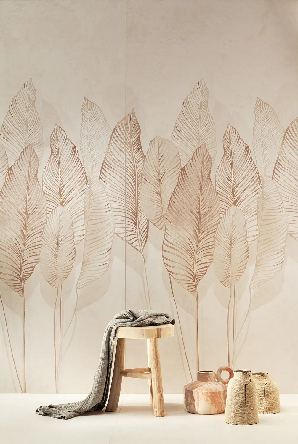 Gresie tip ciment Mild Clay Ivory 59.8x119.8, bej, finisaj mat [3]