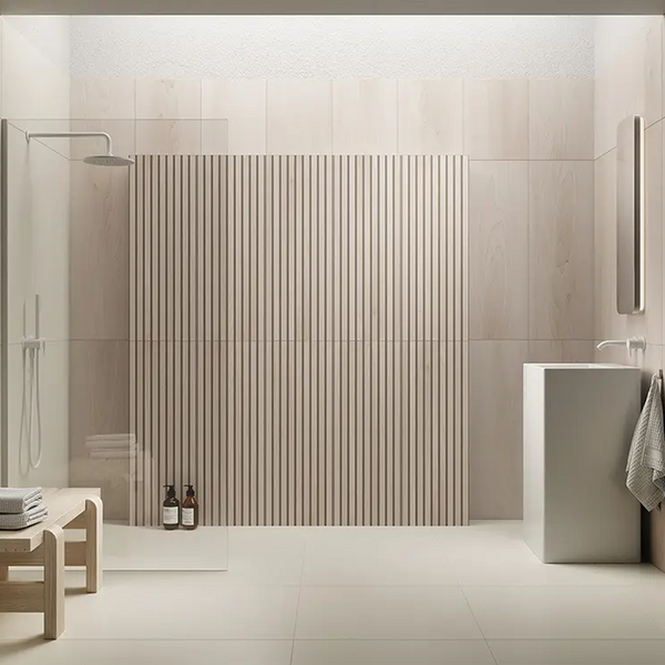 Gresie tip ciment Unit Plus White 59.8x59.8, alb, finisaj mat [4]