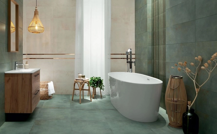 Gresie tip ciment Vinaros Beige 59.8x59.8, bej, finisaj mat [2]