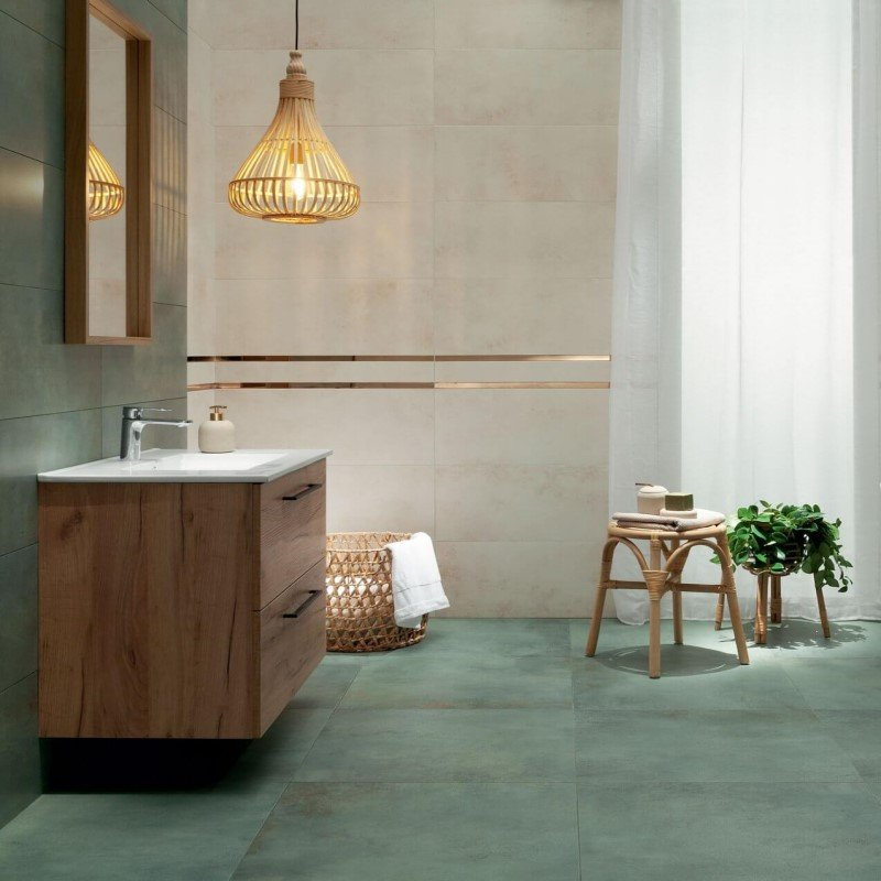 Faianta tip ciment Vinaros Beige 29.8x74.8, bej, finisaj mat [2]