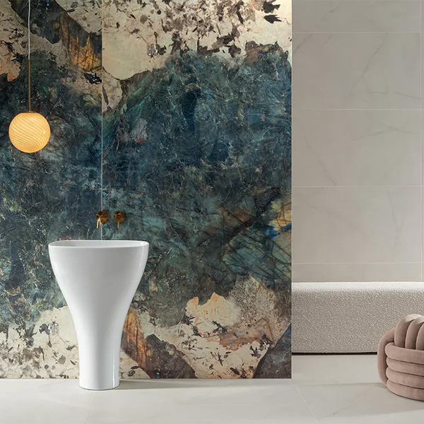 Gresie tip marmura Onyx Pearl Mat 59.8x119.8, alb, finisaj mat [3]