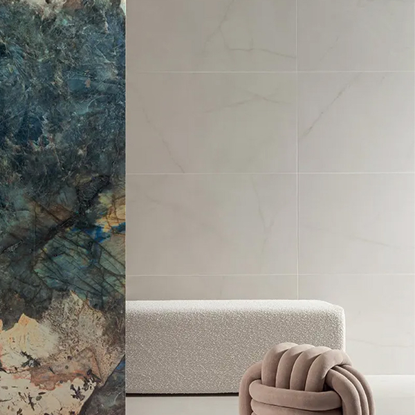 Gresie tip marmura Onyx Pearl Mat 59.8x119.8, alb, finisaj mat [2]