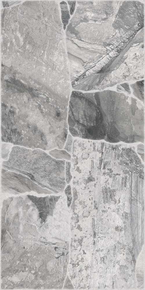 Gresie tip piatra, Riverstone Grey 3694 30x60 cm, portelanata, gri, finisaj mat [4]