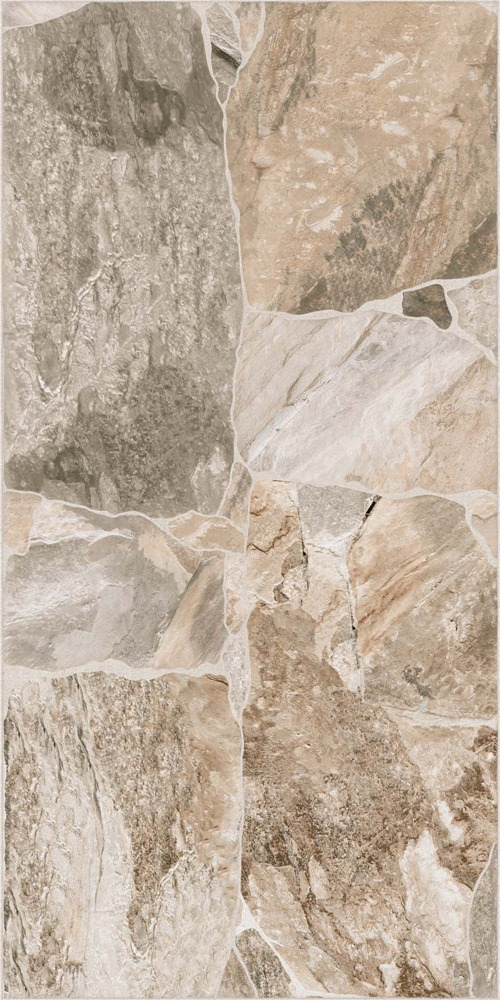 Gresie tip piatra, Riverstone Natural 3691 30x60 cm, portelanata, bej, finisaj mat [3]