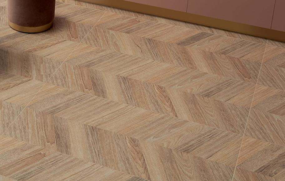 Gresie tip lemn Hass Brown 59.8x119.8, maro, finisaj mat [2]