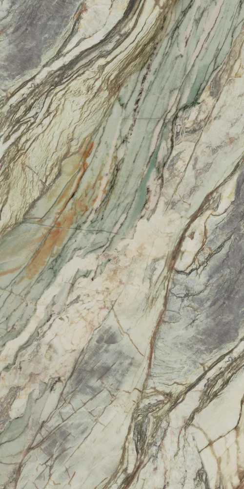 Gresie rectificata tip marmura Abstract Green 59.8x119.8, verde, finisaj mat [3]